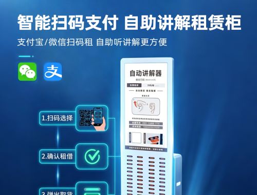 自助导览服务驿站是什么？2026共享讲解器租赁柜选型指南